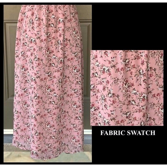 ASTR The Label MILKMAID TIE STRAP FLORAL MIDI DRESS Size M - Picture 6 of 9